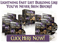 Solo Ad Wizard super fast list building